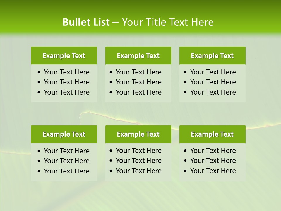 Fresh Tropic Fertile PowerPoint Template