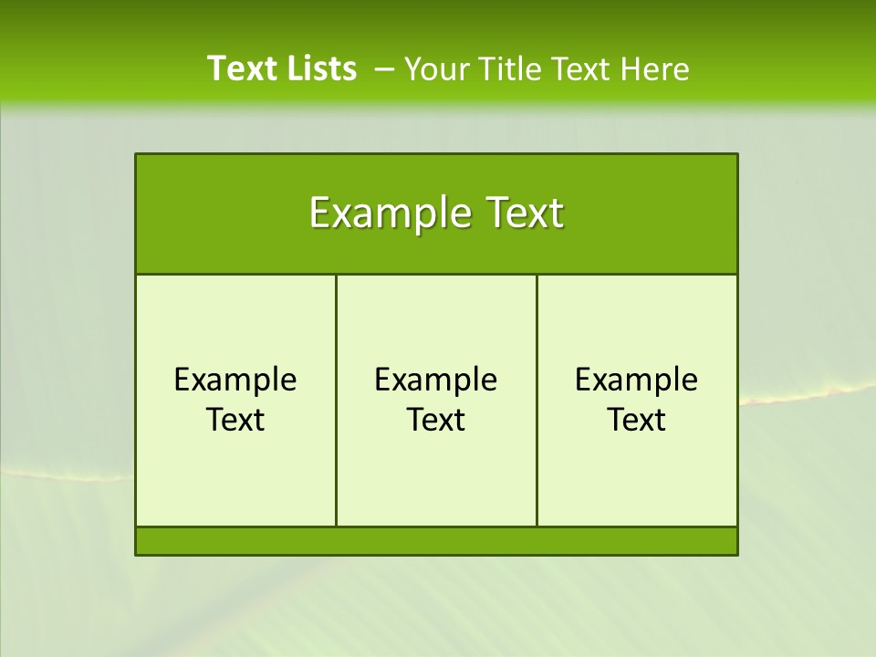 Fresh Tropic Fertile PowerPoint Template