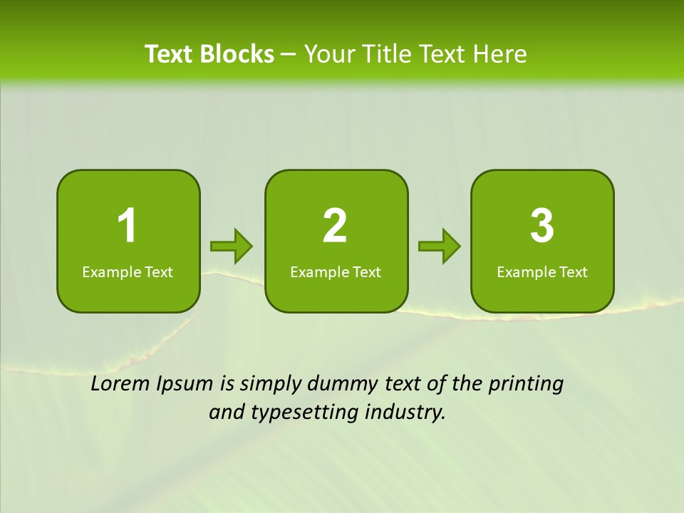 Fresh Tropic Fertile PowerPoint Template