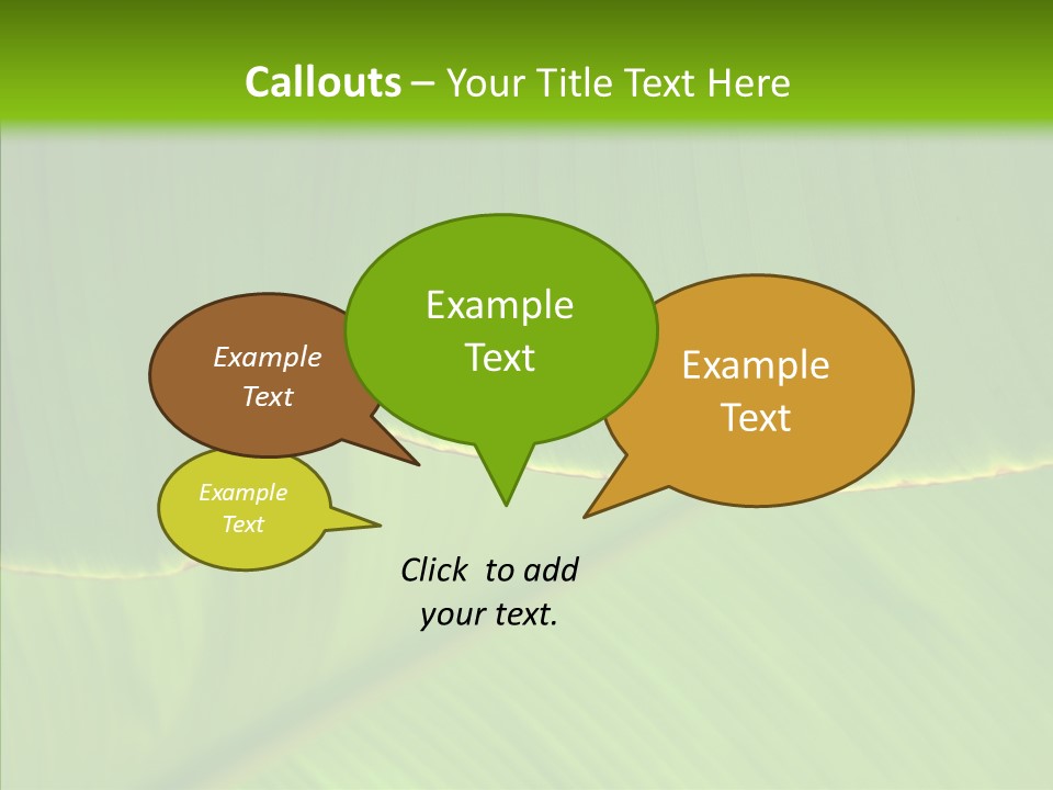 Fresh Tropic Fertile PowerPoint Template