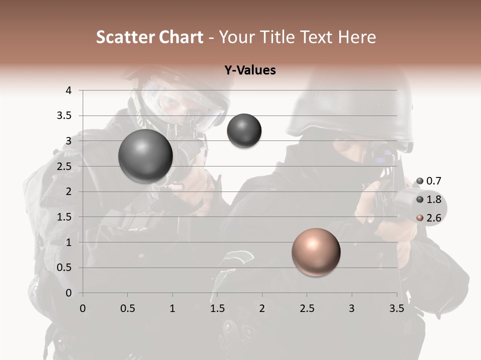Fighting Male Weapons PowerPoint Template
