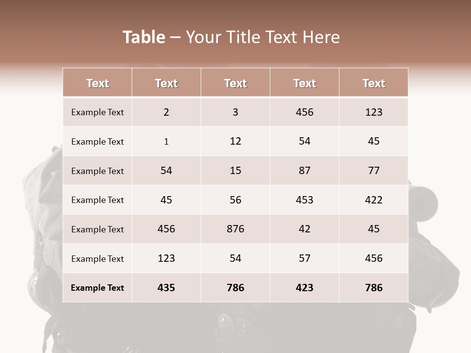 Fighting Male Weapons PowerPoint Template