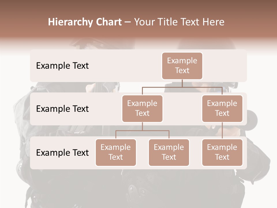 Fighting Male Weapons PowerPoint Template