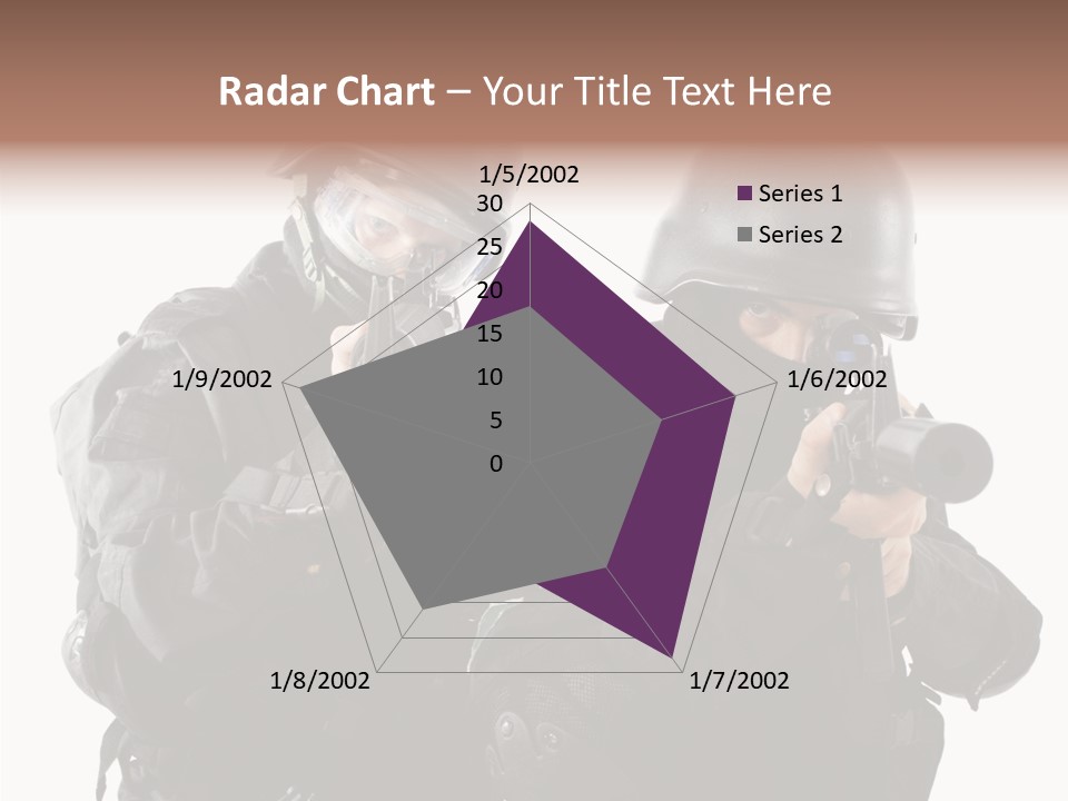 Fighting Male Weapons PowerPoint Template