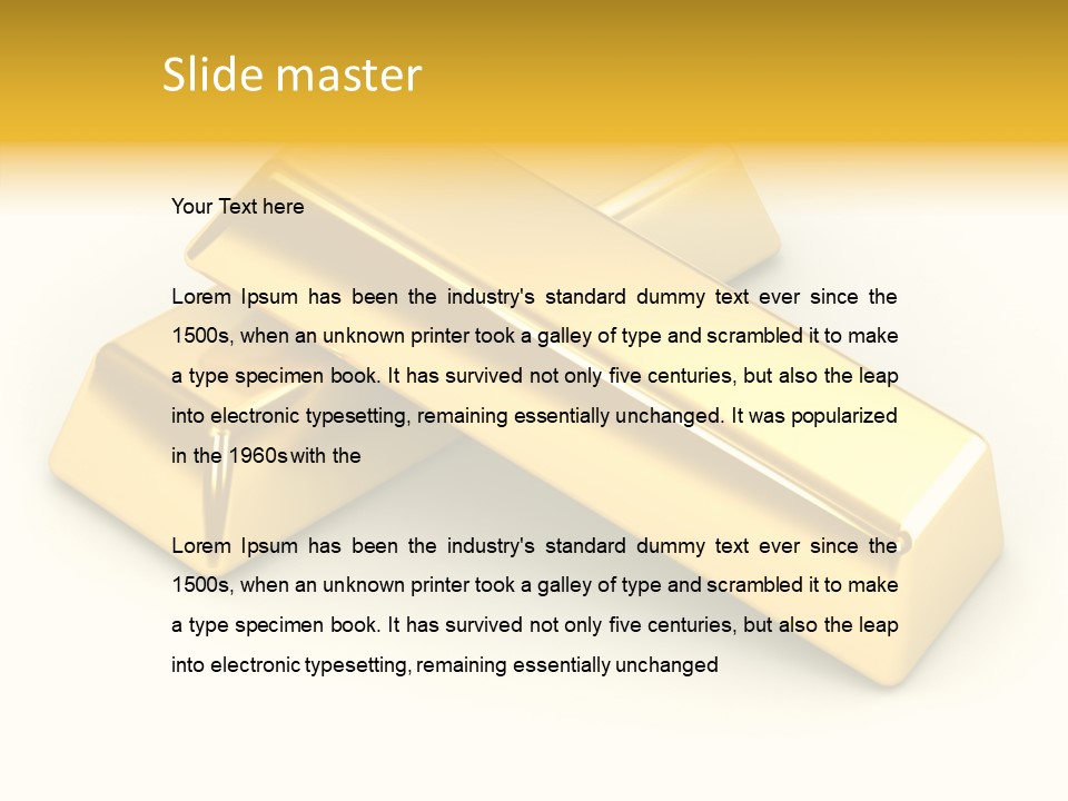 Clipping Economy Greed PowerPoint Template