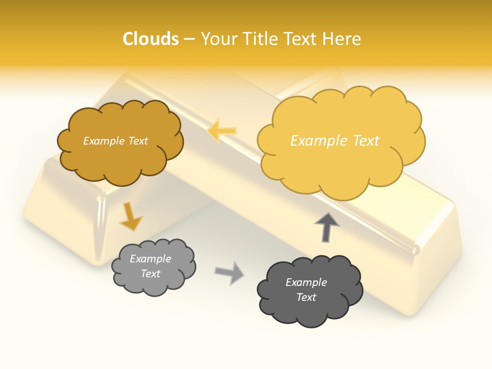 Clipping Economy Greed PowerPoint Template