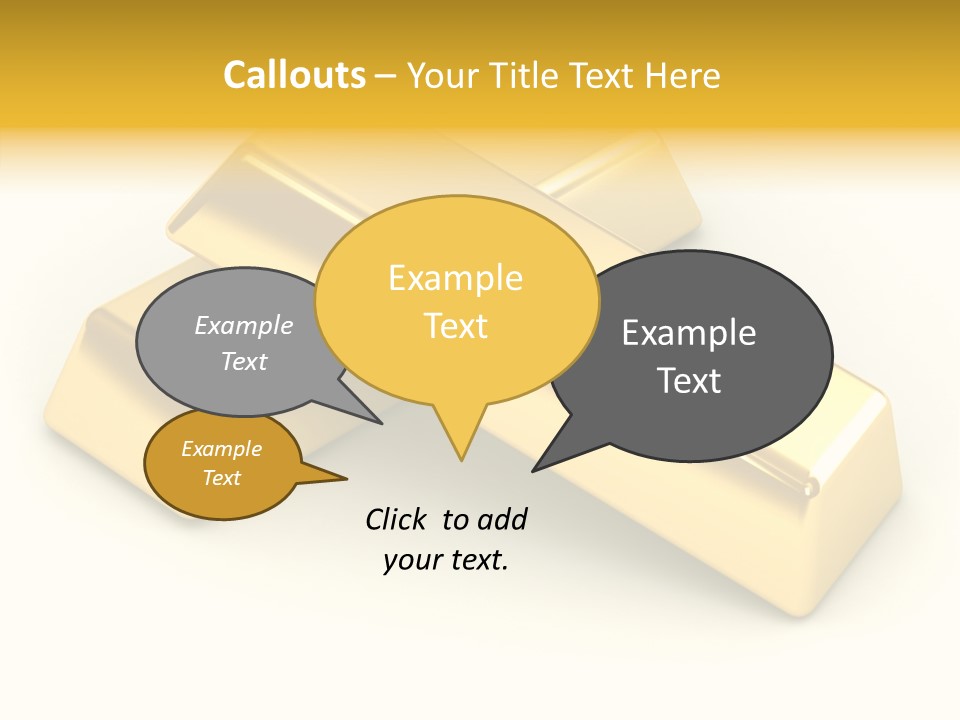 Clipping Economy Greed PowerPoint Template