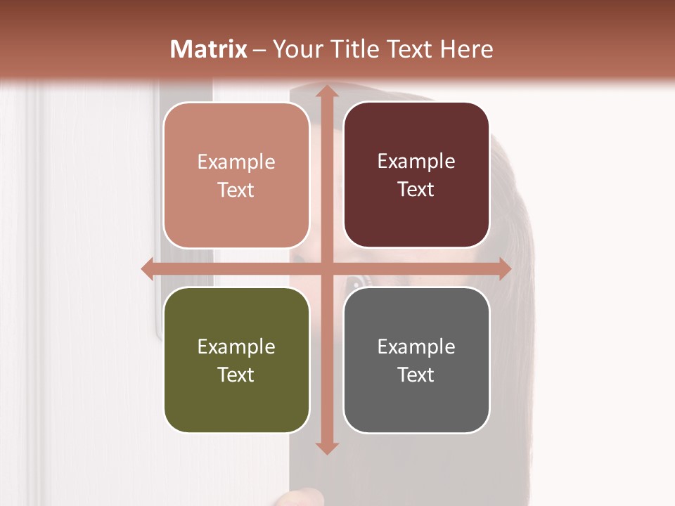 Face Colors Eye PowerPoint Template