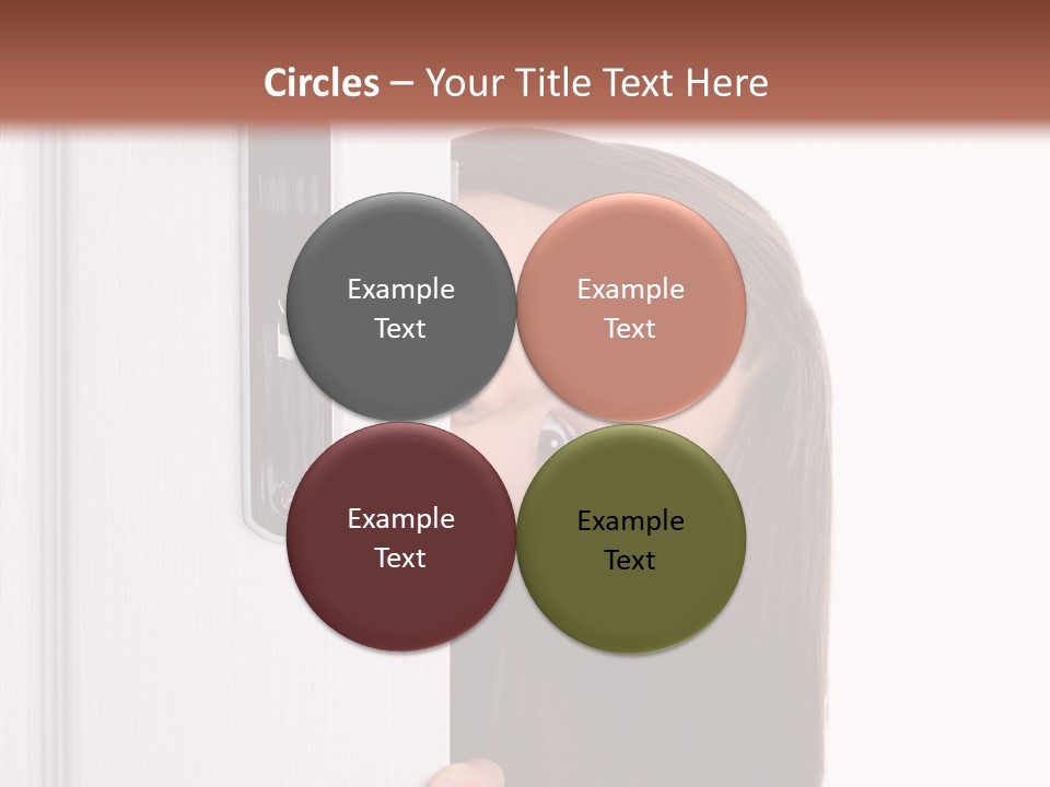 Face Colors Eye PowerPoint Template