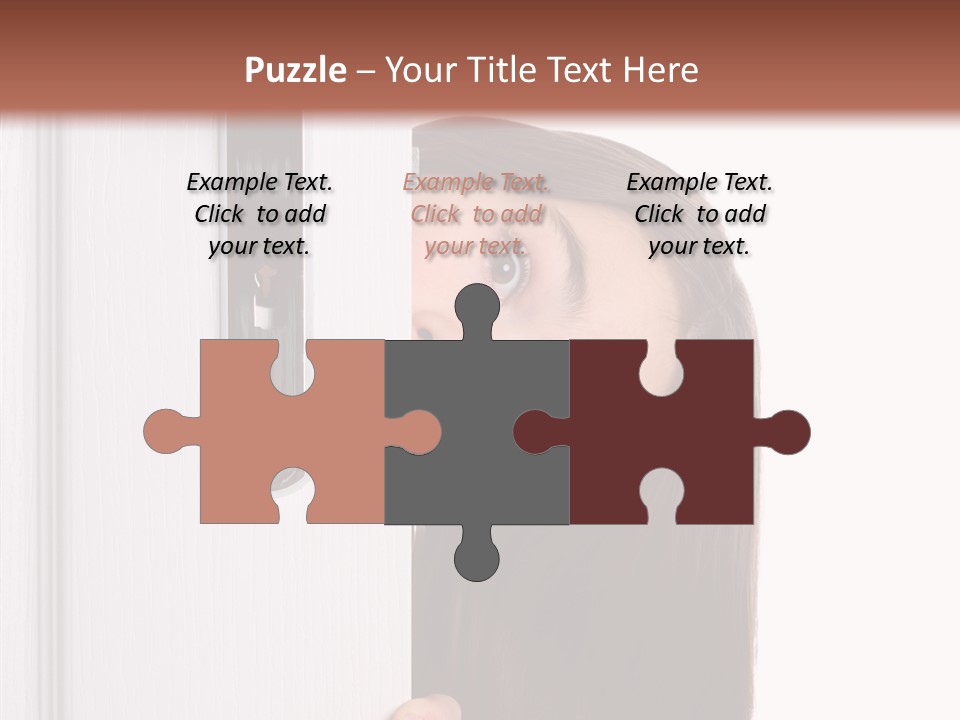 Face Colors Eye PowerPoint Template