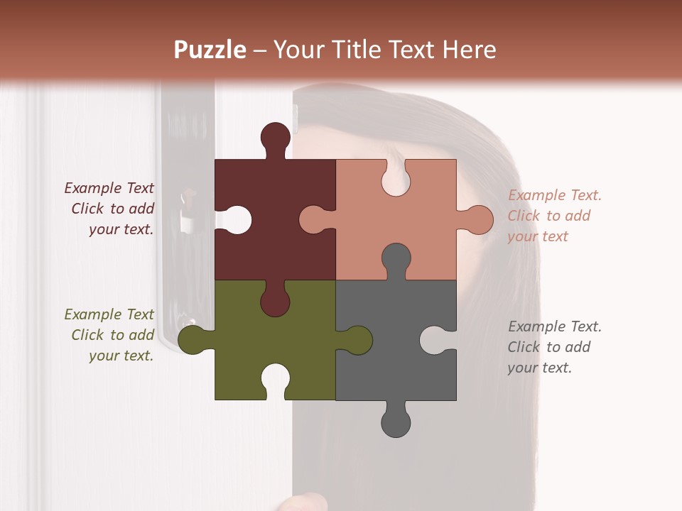 Face Colors Eye PowerPoint Template