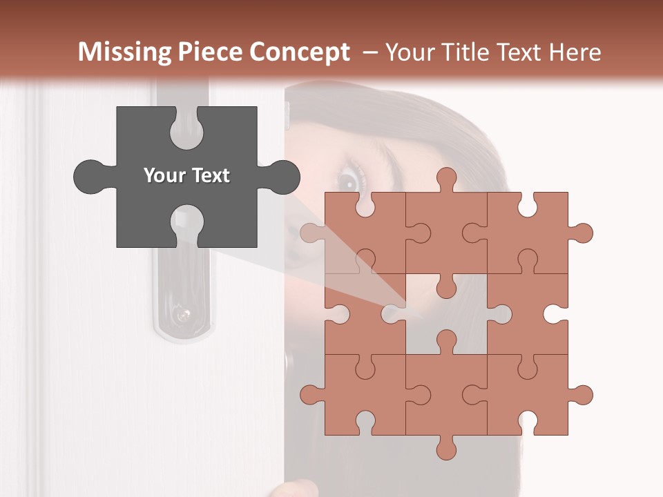 Face Colors Eye PowerPoint Template