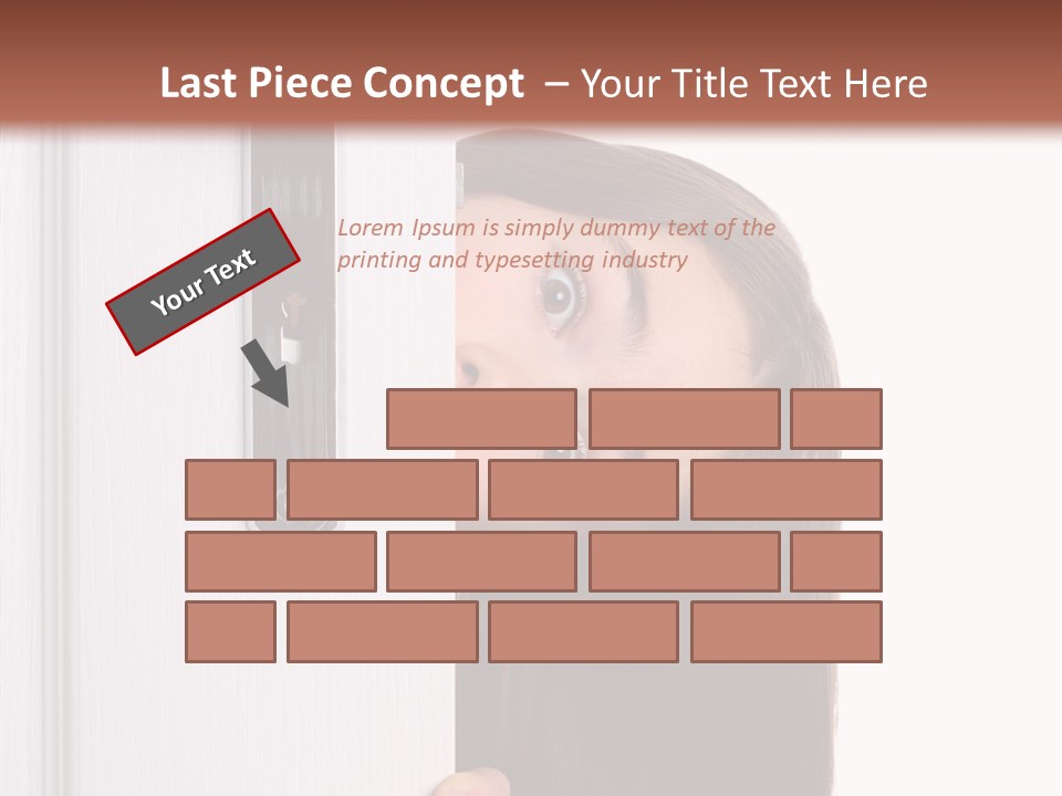 Face Colors Eye PowerPoint Template