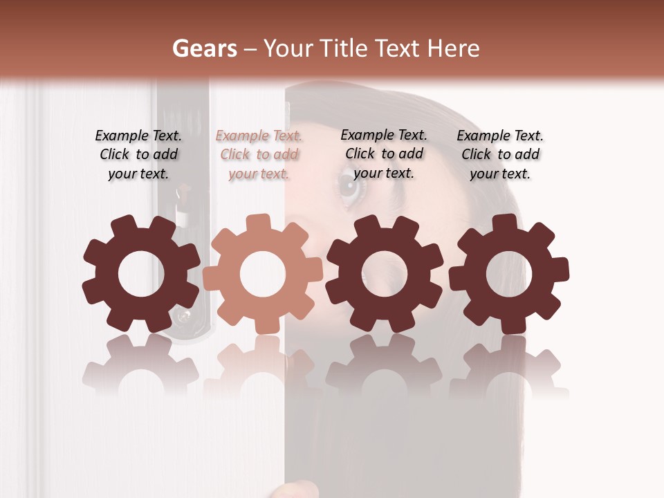 Face Colors Eye PowerPoint Template