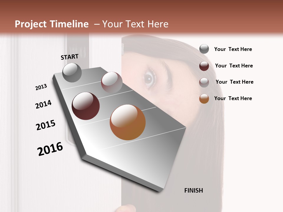 Face Colors Eye PowerPoint Template