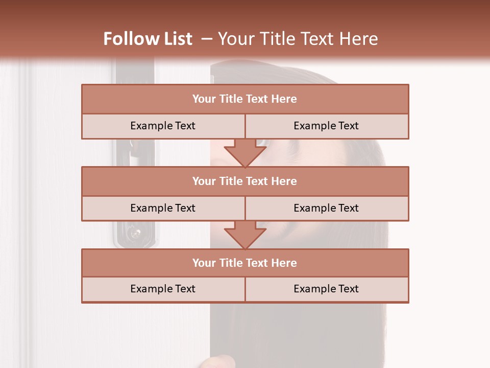 Face Colors Eye PowerPoint Template