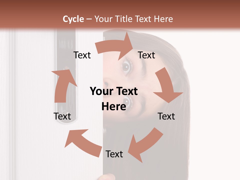Face Colors Eye PowerPoint Template