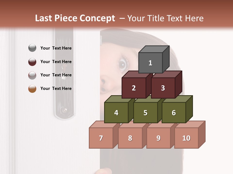 Face Colors Eye PowerPoint Template