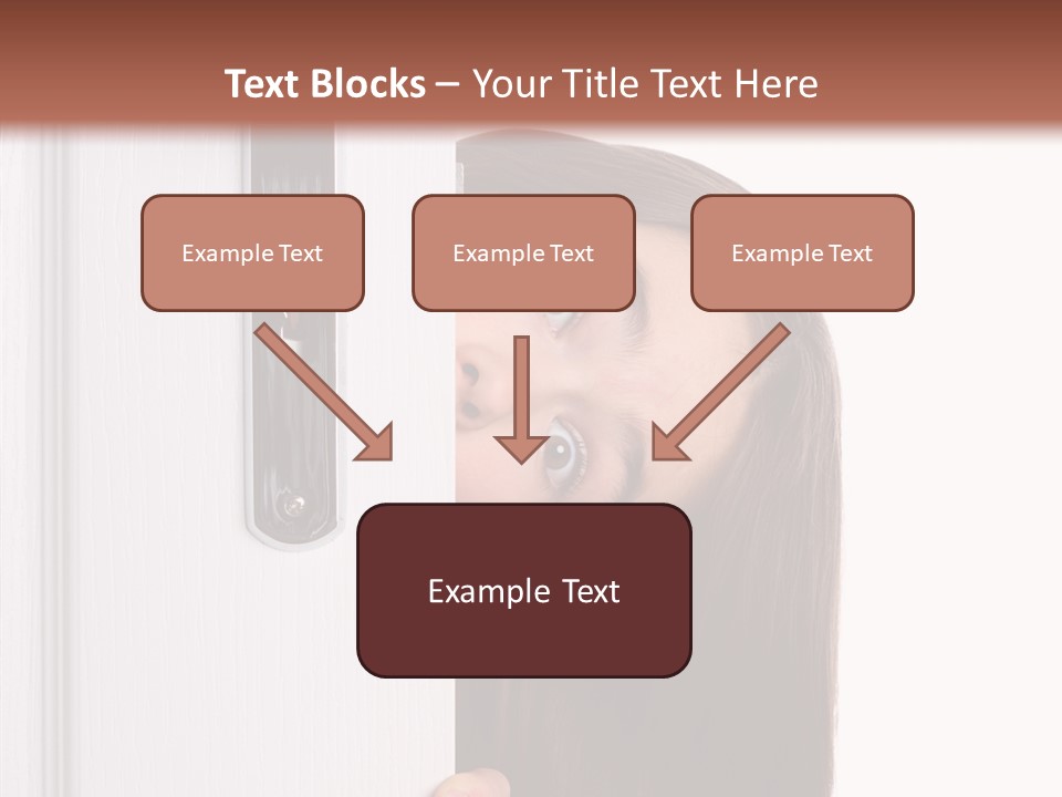 Face Colors Eye PowerPoint Template