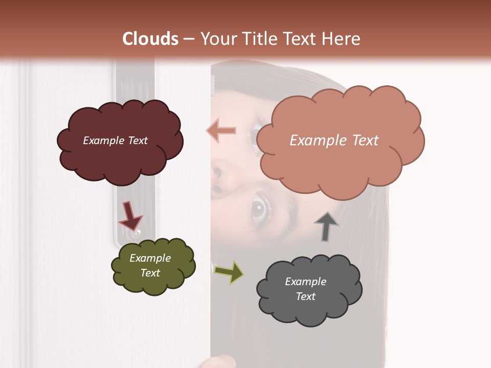 Face Colors Eye PowerPoint Template