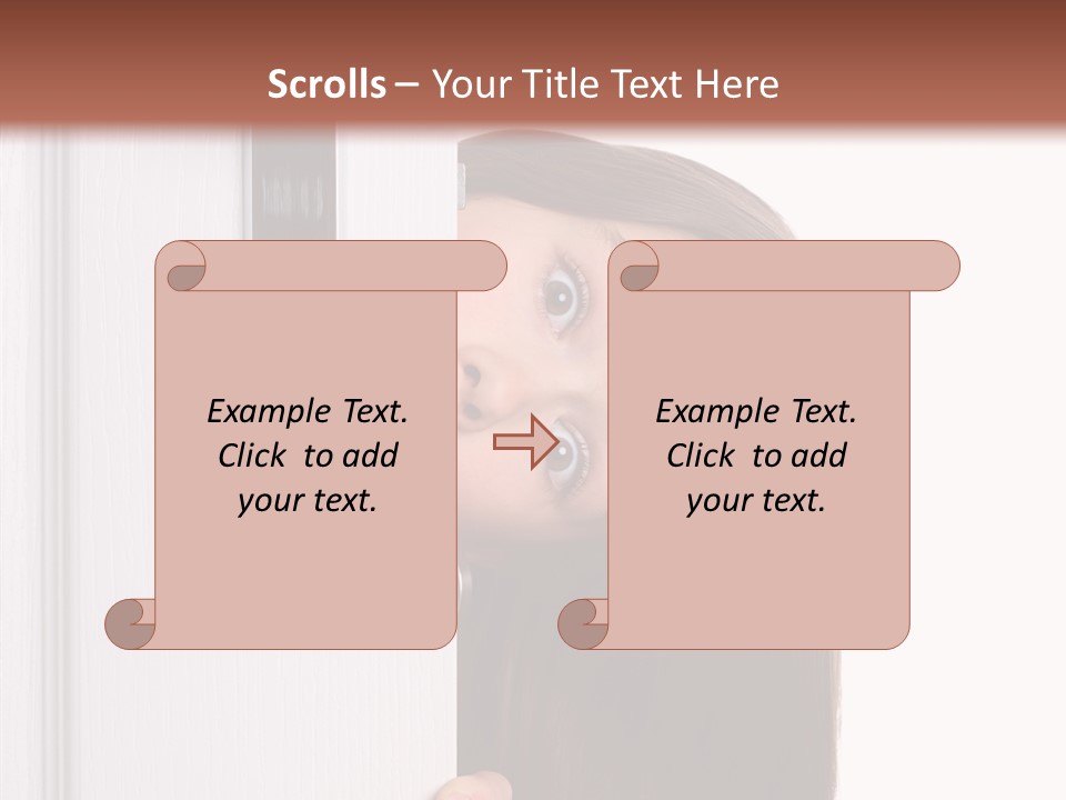 Face Colors Eye PowerPoint Template