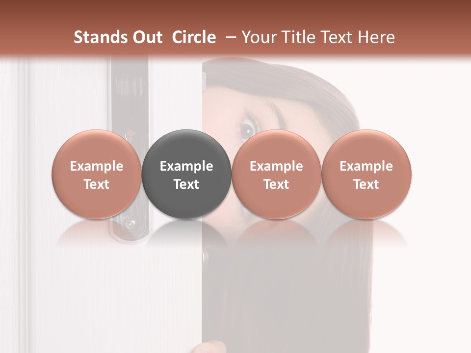 Face Colors Eye PowerPoint Template