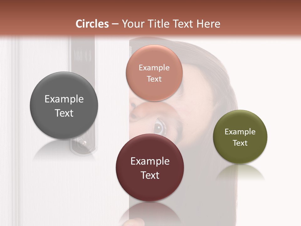 Face Colors Eye PowerPoint Template