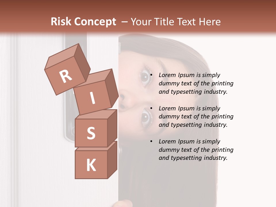 Face Colors Eye PowerPoint Template