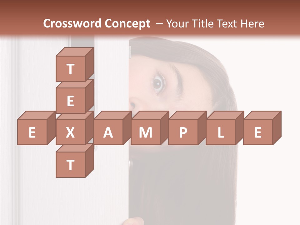 Face Colors Eye PowerPoint Template