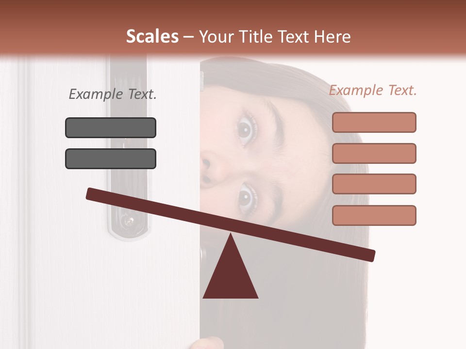 Face Colors Eye PowerPoint Template