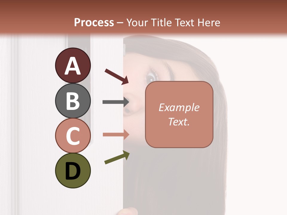 Face Colors Eye PowerPoint Template