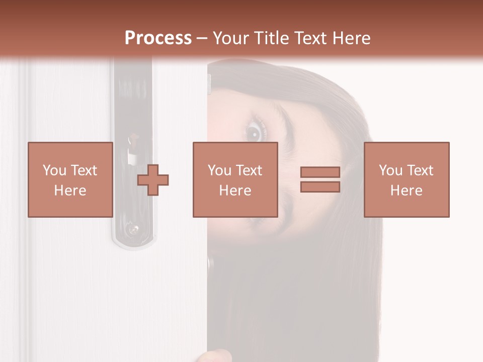 Face Colors Eye PowerPoint Template