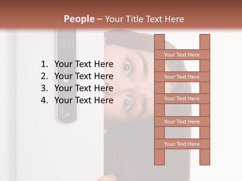 Face Colors Eye PowerPoint Template