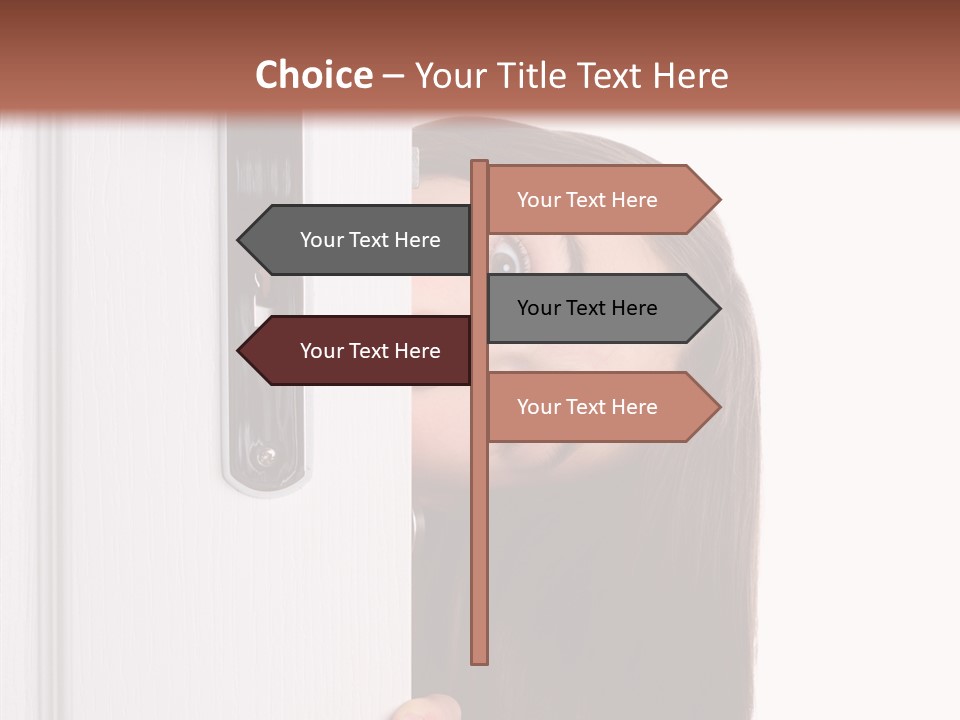 Face Colors Eye PowerPoint Template