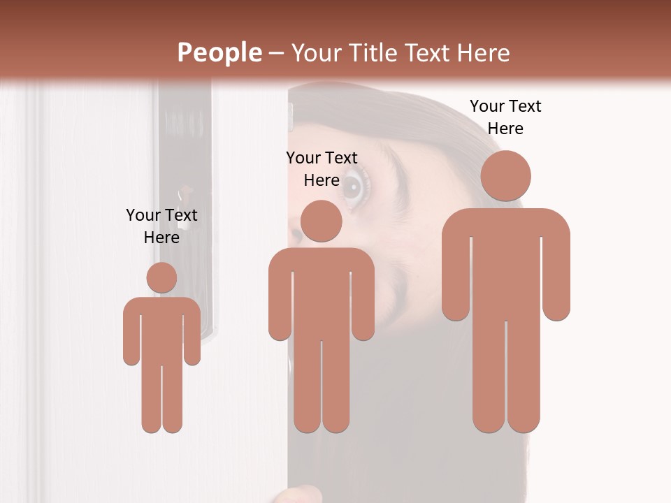 Face Colors Eye PowerPoint Template