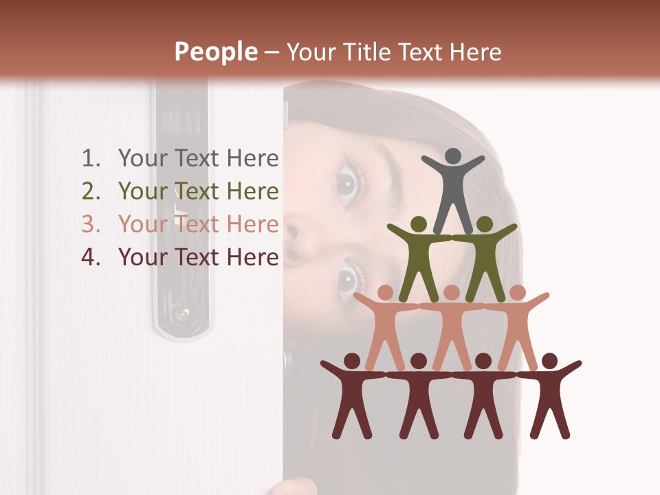 Face Colors Eye PowerPoint Template