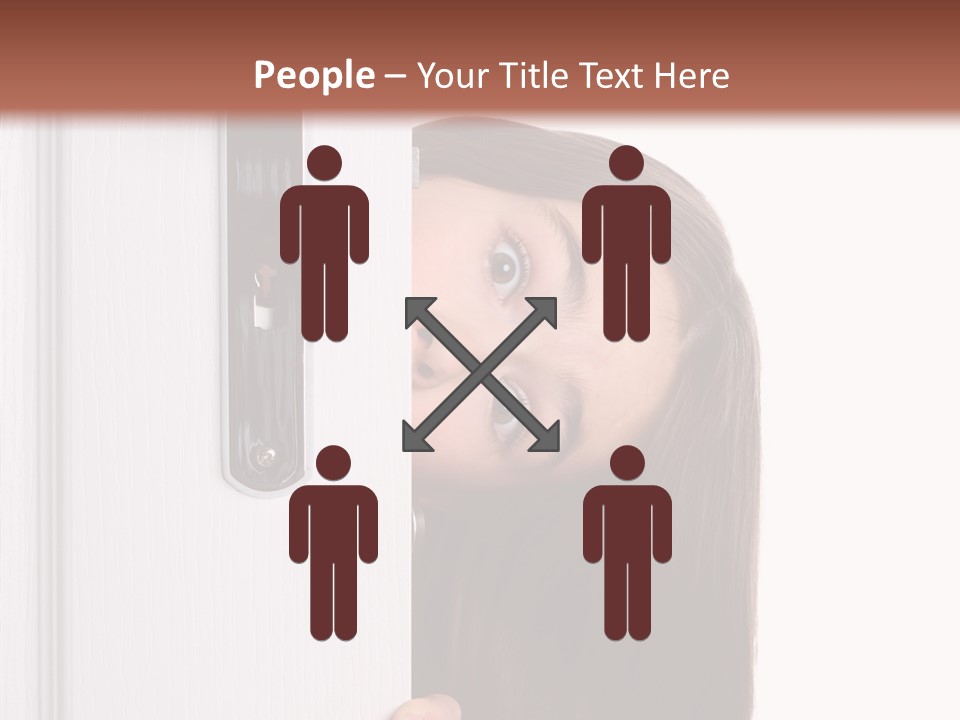 Face Colors Eye PowerPoint Template