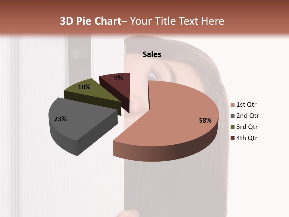 Face Colors Eye PowerPoint Template