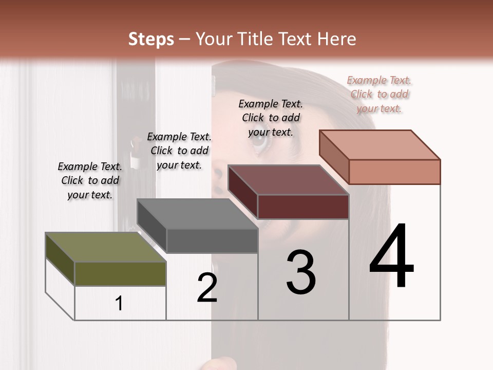 Face Colors Eye PowerPoint Template