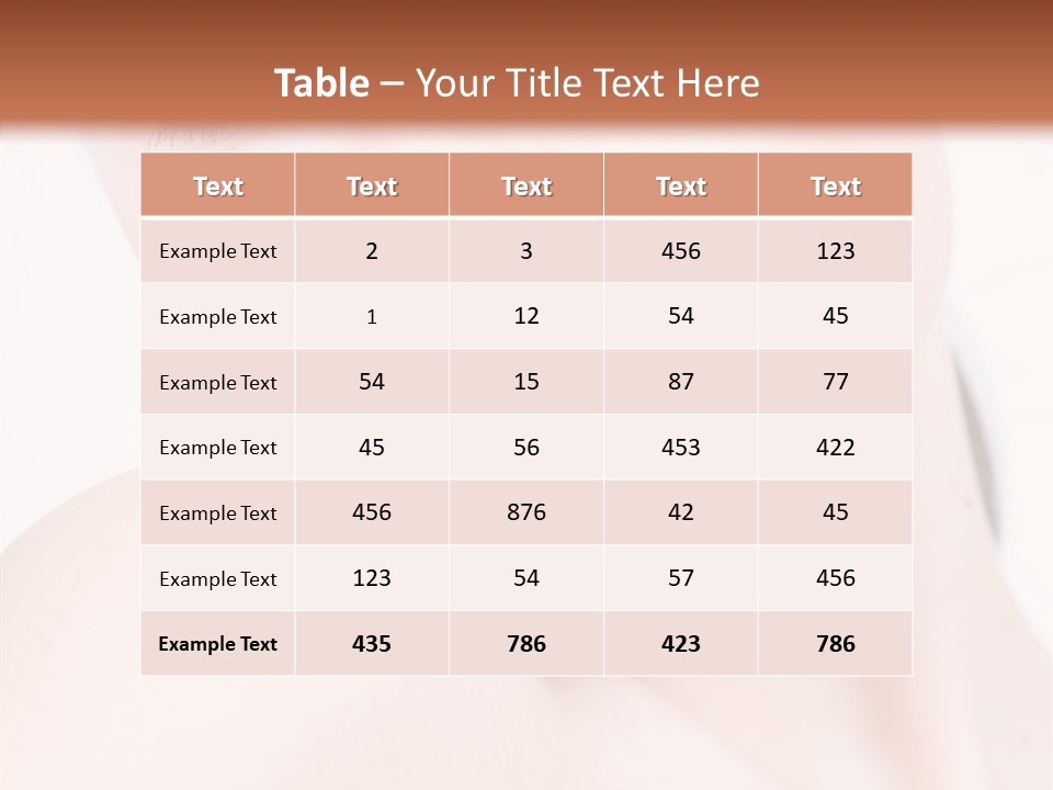 Color  Human PowerPoint Template