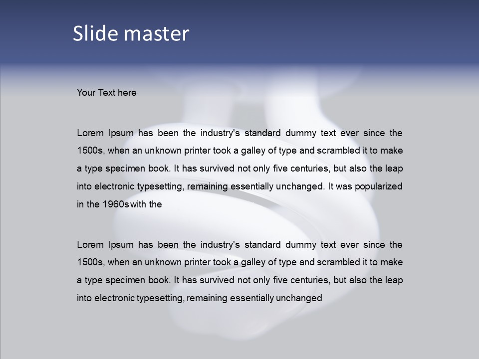 Abstract Lite Cool PowerPoint Template