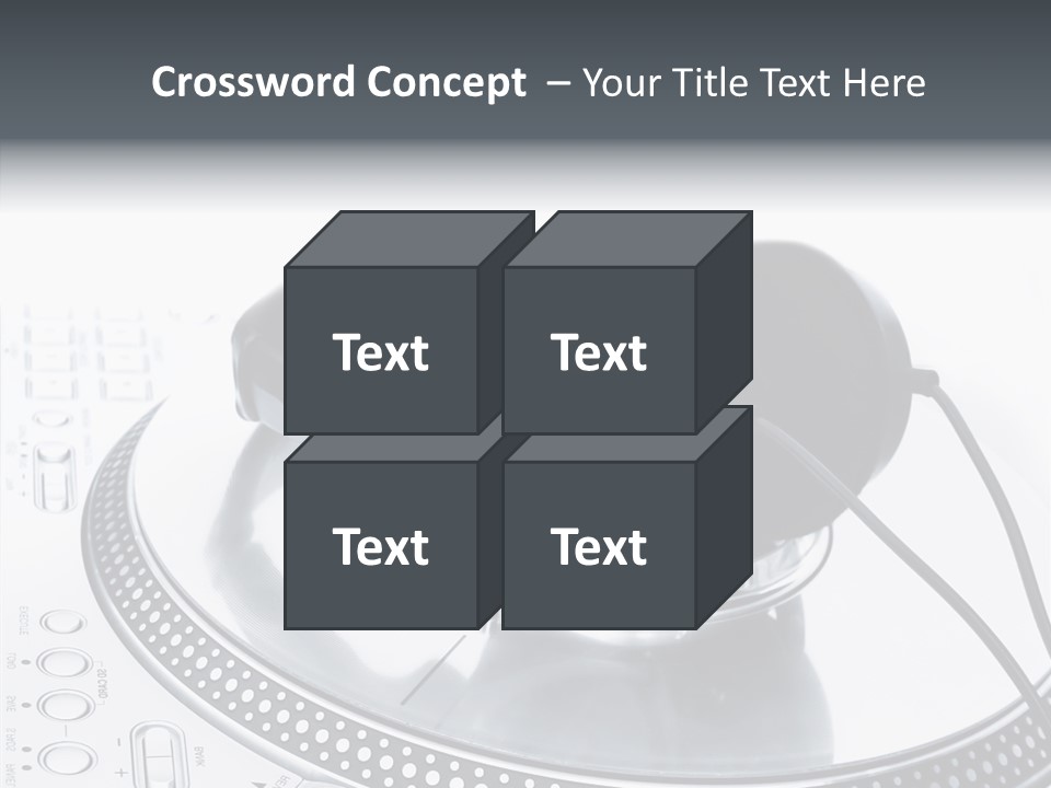 Aluminium Beat Play PowerPoint Template