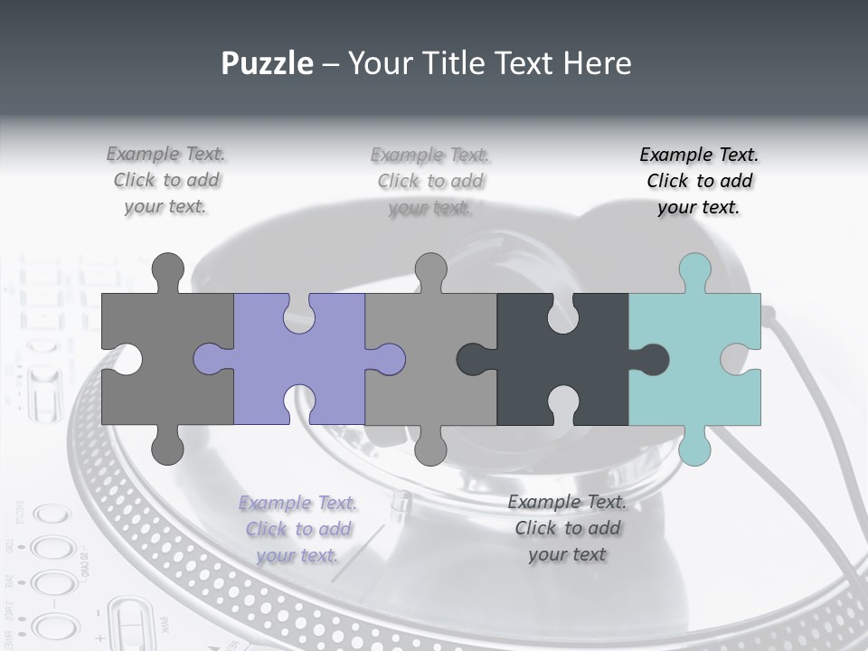 Aluminium Beat Play PowerPoint Template