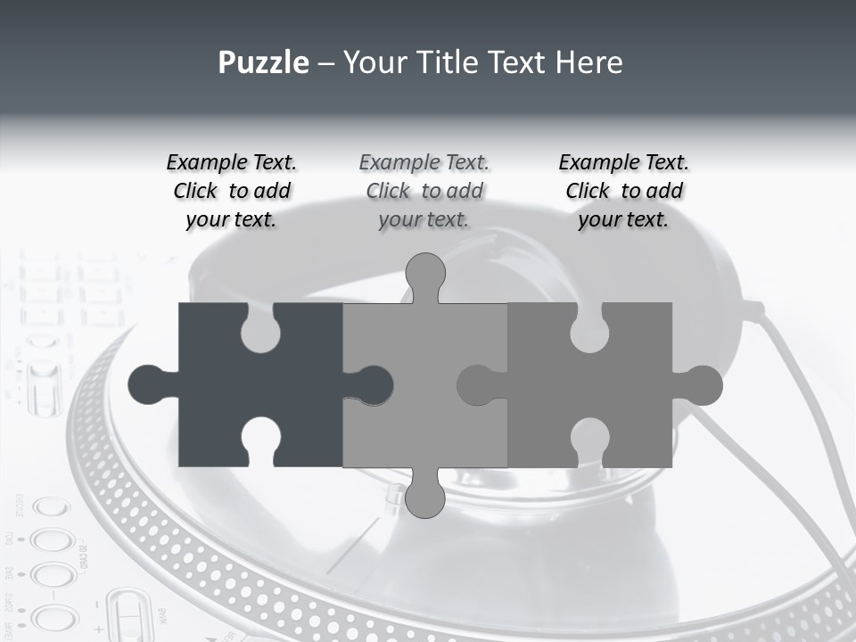 Aluminium Beat Play PowerPoint Template