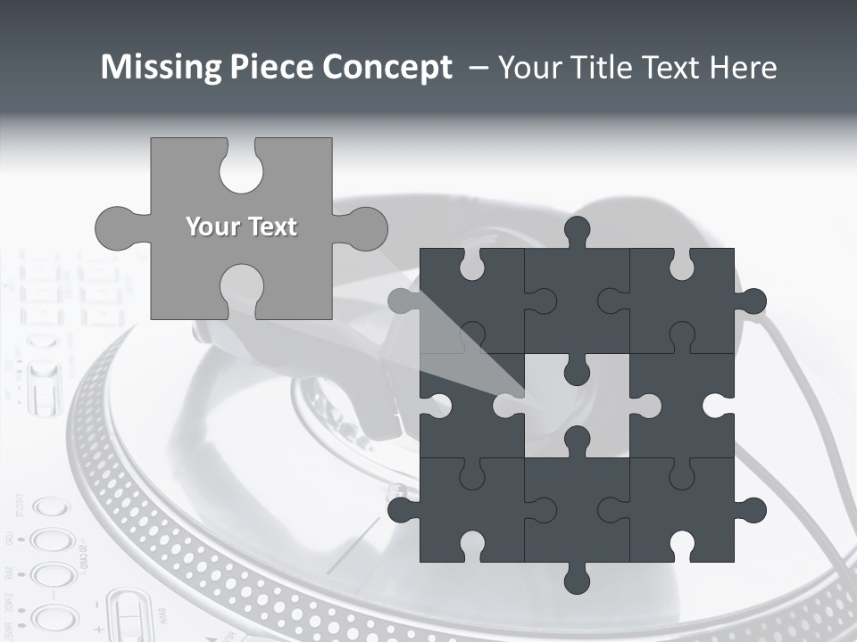 Aluminium Beat Play PowerPoint Template