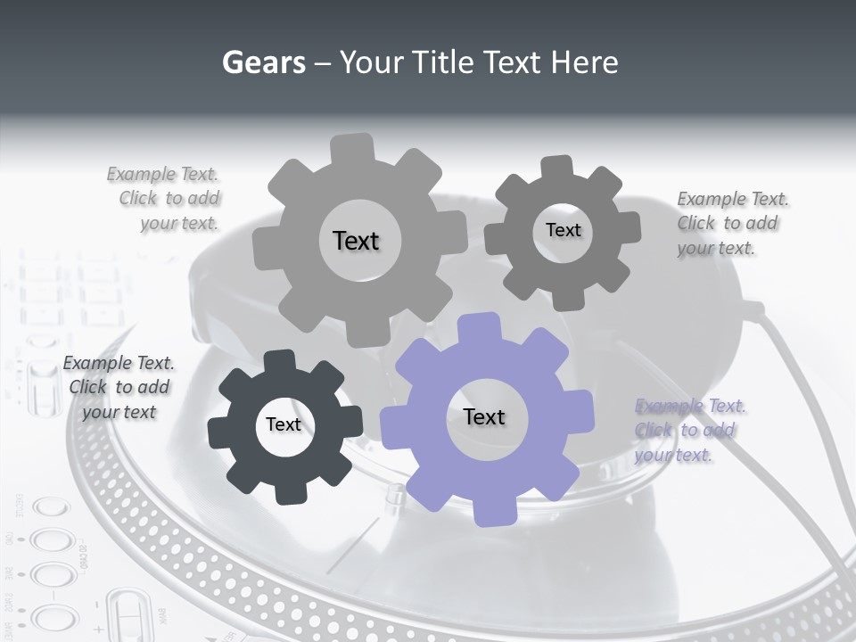 Aluminium Beat Play PowerPoint Template