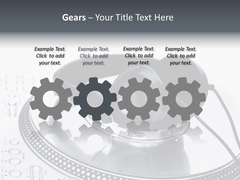 Aluminium Beat Play PowerPoint Template