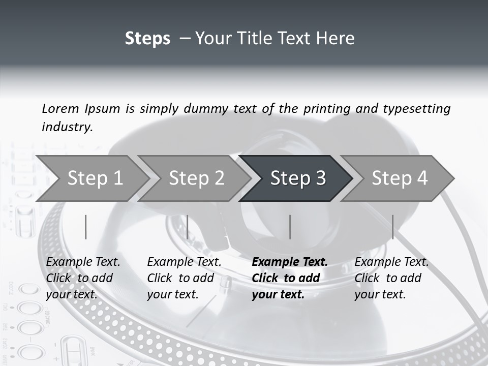 Aluminium Beat Play PowerPoint Template