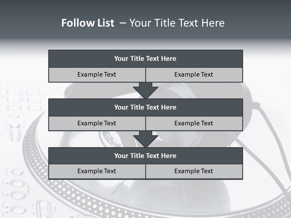 Aluminium Beat Play PowerPoint Template