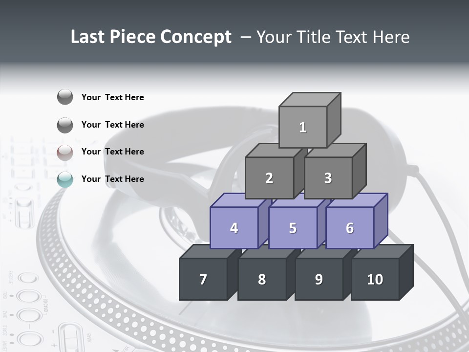 Aluminium Beat Play PowerPoint Template